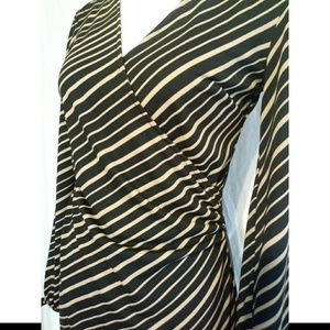 Express Faux Wrap Dress